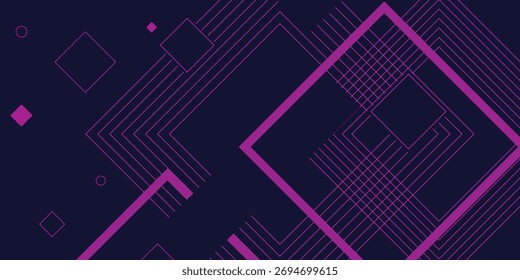 Abstrakte geometrische elegante moderne Muster bunte Banner Hintergrund Vektor
