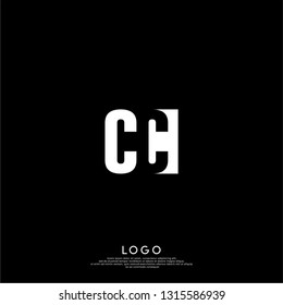 abstract geometric elegant rectangular square CC logo letters design concept in shadow shape