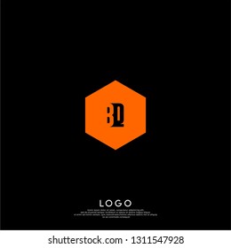 abstract geometric elegant shape BQ logo letters design concept in shadow texture