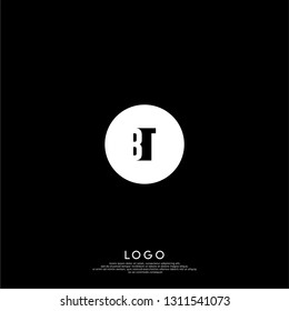 abstract geometric elegant shape BU logo letters design concept in shadow texture