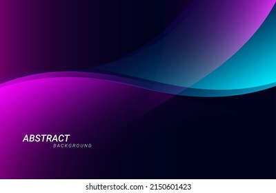 Abstract geometric elegant shiny curve motion lines effect vector background 