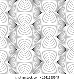 Abstract geometric elegant wavy lines pattern. linear stripes vector.