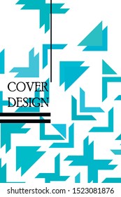 Abstract geometric element in futuristic style . Useful for prints and posters