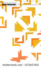 Abstract geometric element in futuristic style . Useful for prints and posters