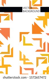 Abstract geometric element in futuristic style . Useful for prints and posters