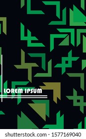 Abstract geometric element in futuristic style . Useful for prints and posters