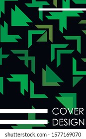 Abstract geometric element in futuristic style . Useful for prints and posters