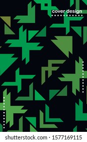 Abstract geometric element in futuristic style . Useful for prints and posters