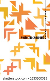 Abstract geometric element in futuristic style . Useful for prints and posters
