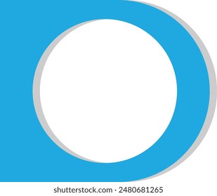 Abstract Geometric Element. Isolated on White Background. Vector Illustration.