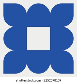 Abstract geometric element shape vector illustration