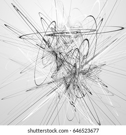 Abstract geometric element with spirally shapes. Abstract illustration