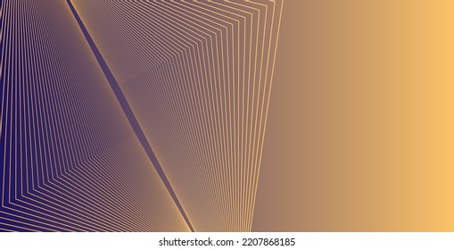 Abstract geometric elements on gradient background. Vector abstract illustration for web, posters, banners, presentation.