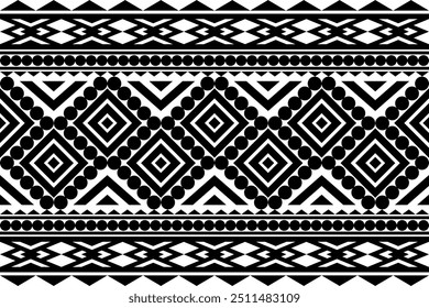 Abstract geometric ethnic art pattern. Seamless tribal, Aztec ornament pattern design for textile, fabric, texture, background, printing, carpet, cover.