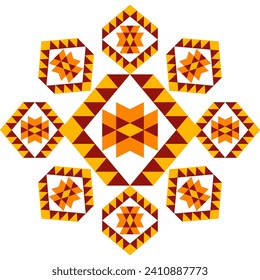 abstract geometric ethnic fabric pattern border design for fabric print, rugs, clothing, sarong, scarf, wrap, embroidery, print, curtain, carpet, wallpaper, wrapping, Batik, Aztec
