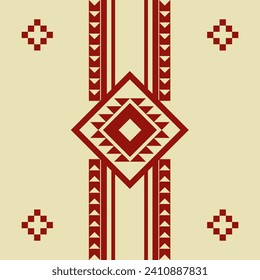 abstract geometric ethnic fabric pattern border design for fabric print, rugs, clothing, sarong, scarf, wrap, embroidery, print, curtain, carpet, wallpaper, wrapping, Batik, Aztec
