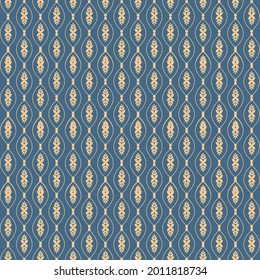Abstract geometric ethnic pattern. Design for fabric, textile, wallpaper and background. flowers from Abstract geometric pattern. Vector illustration.