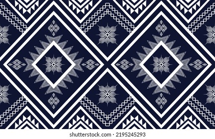 Abstract geometric ethnic pattern design.