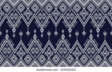 Abstract geometric ethnic pattern design.