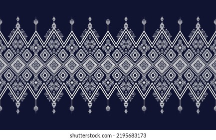 Abstract geometric ethnic pattern design.