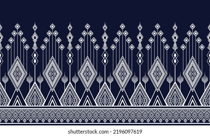 Abstract geometric ethnic pattern design.
