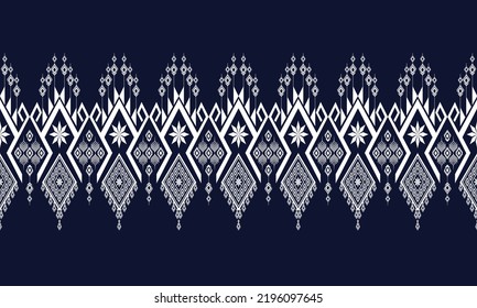 Abstract geometric ethnic pattern design.