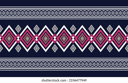 Abstract geometric ethnic pattern design.