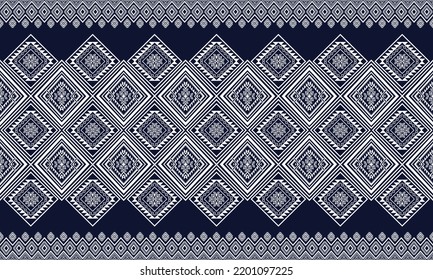 Abstract geometric ethnic pattern design.