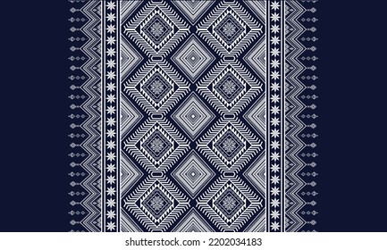 Abstract geometric ethnic pattern design.