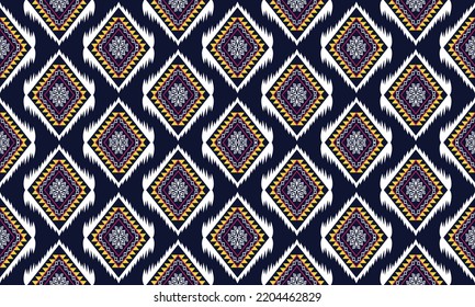 Abstract geometric ethnic pattern design.
