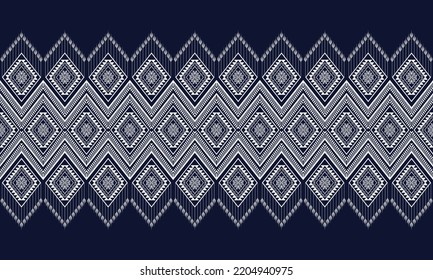 Abstract geometric ethnic pattern design.