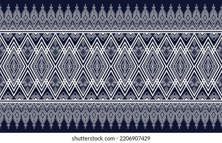 Abstract geometric ethnic pattern design.