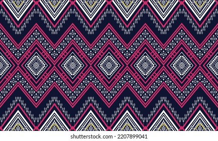 Abstract geometric ethnic pattern design.
