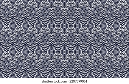 Abstract geometric ethnic pattern design.