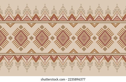 Resumen de diseño de patrones étnicos geométricos para ropa, tela, fondo, papel pintado, envoltura, batik. Ropa de púxel, estilo bordado. Textura vectorial tribal.