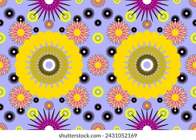 Diseño de patrón étnico geométrico abstracto para ropa, tela, fondo, papel pintado, envoltura, batik. Ropa de punto, patrón de píxeles, estilo de bordado. Textura de vector tribal.