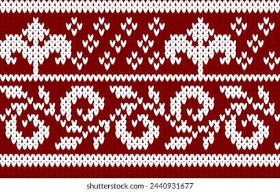 Diseño de patrón étnico geométrico abstracto para ropa, tela, fondo, papel pintado, envoltura, batik. Ropa de punto, patrón de píxeles, estilo de bordado. Vector tribal texture.Knit Patrón, patrón de punto 
