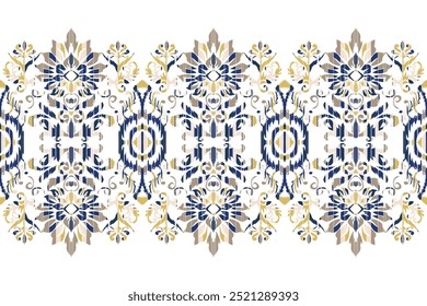 Abstract Geometric Ethnic Pattern design for background, carpet, wallpaper, clothes, wrapping, fabric."This content was created using vector drawing tools and software, not generated by AI"