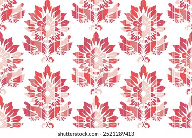 Diseño de patrón étnico geométrico Abstractas para fondo, alfombra, Fondo de pantalla, ropa, envoltura, tela. "Este contenido se creó utilizando herramientas y software de dibujo de Vector, no generado por IA"