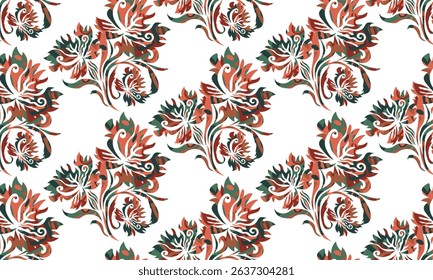 Abstract geometric ethnic pattern design for background or wallpaper.