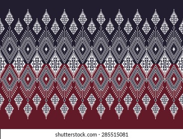 Abstract geometric  ethnic pattern design for background or wallpaper.