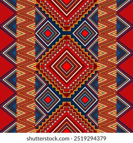 Abstract ,Geometric Ethnic pattern,
Native American tribal fabric, tile, carpet, vector,
illustration design