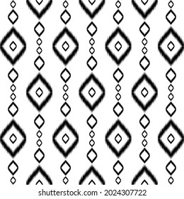 Resumen, patrón étnico geométrico sin fisuras color de flores oriental. Fondo, Diseño para tela, cortina, papel pintado, ropa, envoltura, Batik, ilustración vectorial, alfombra.