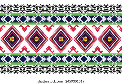 El patrón étnico geométrico abstracto del estilo tradicional. Tela americana, tela africana estilo del bordado,
Diseño para cortinas de alfombra, textura, fondo, fondo, Fondo de pantalla, ropa, envoltura