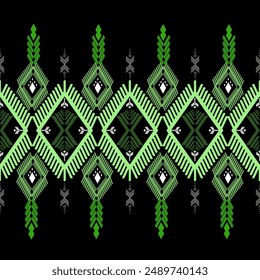 The abstract geometric ethnic pattern of traditional style. American fabric, African fabric Embroidery style,
Design for carpet curtains, texture ,background, backdrop, wallpaper, clothing, wrapping