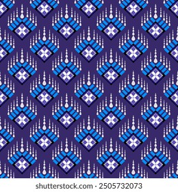 The abstract geometric ethnic pattern of traditional style. American fabric,African fabric Embroidery style,
Design for carpet curtains, texture ,background, backdrop,wallpaper, clothing, wrapping