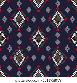 The abstract geometric ethnic pattern of traditional style. American fabric,African fabric Embroidery style,
Design for carpet curtains, texture ,background, backdrop,wallpaper, clothing, wrapping, Ba