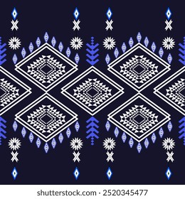 The abstract geometric ethnic pattern of traditional style. American fabric,African fabric Embroidery style,
Design for carpet curtains, texture ,background, backdrop,wallpaper, clothing, wrapping, Ba