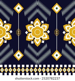 The abstract geometric ethnic pattern of traditional style. American fabric,African fabric Embroidery style,
Design for carpet curtains, texture ,background, backdrop,wallpaper, clothing, wrapping, Ba