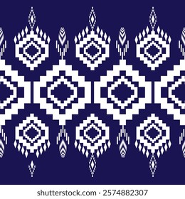 The abstract geometric ethnic pattern of traditional style. American fabric,African fabric Embroidery style,
Design for carpet curtains, texture ,background, backdrop,wallpaper, clothing, wrapping, Ba